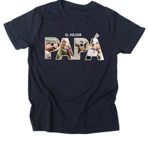 Playera caballero. Papá Fotos personalizadas