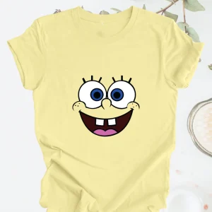 Blusa dama manga corta. Esponja