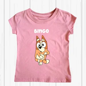 Playera Kids manga corta . Bingo