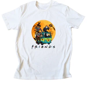 Playera caballero. Friends Horror Scooby
