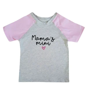 Playera Ranglan Kids 3 a 12 años. Mama´s Mini