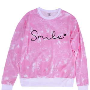 Sudadera ligera dama Tie Dye. Smile