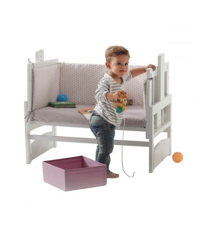 Minicuna Colecho Allegra color Blanco - Imagen 6