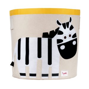 Cesta Juguetes 3sprouts – Cebra