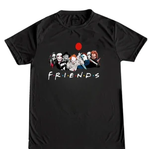 Playera caballero. Friends Horror 1