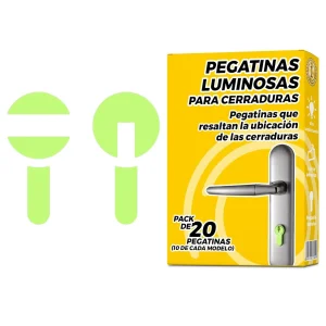 Pegatinas Fluorescentes para Cerraduras