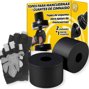 Topes Mancuernas con Guantes Gym