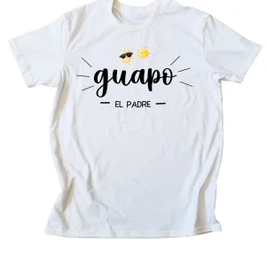 Playera caballero. Guapo el padre