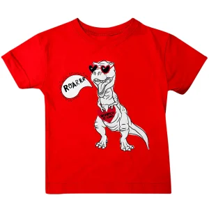 Playera Bebé manga corta . Dino Love