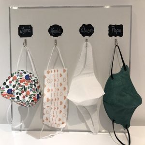 Panel decorativo para mascarillas