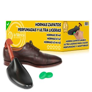 Hormas para Zapatos (Números 39 – 44) con Desodorante Incorporado