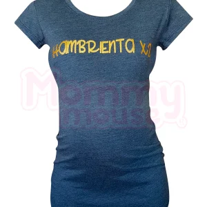 Blusa Maternidad Básica Manga corta. Hambrienta X2