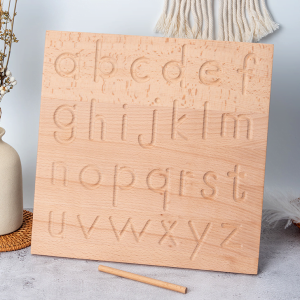 Tablero de madera para trazar y aprender a escribir
