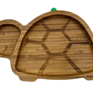 Plato de Bambú Tortuga + Cuchara
