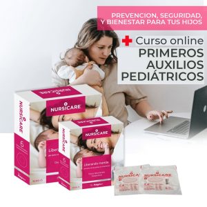 Promoción 2 Cajas de Apósitos Nursicare + Curso Online Primeros Auxilios