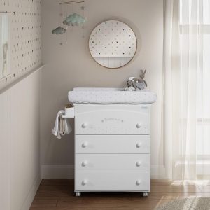 BonneNuit Funda colchoneta cambiador mueble bañera 80×50