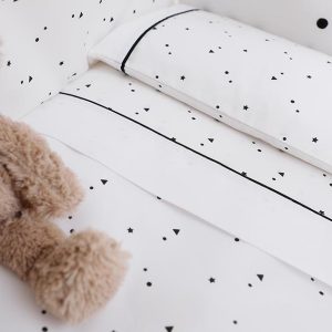 Claire Juego de sábanas  para minicuna 80×50