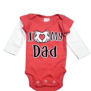 Pañalero Manga Larga Niña. Love Dad Mouse