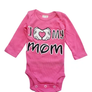 Pañalero Manga Larga Niña. Love mom Mouse.