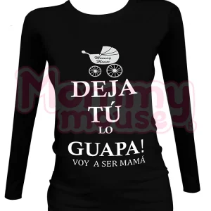 Blusa Maternidad Básica Manga Larga. Deja tú lo guapa!.