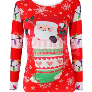 Blusa Maternidad Full P Manga Larga. Santa bota
