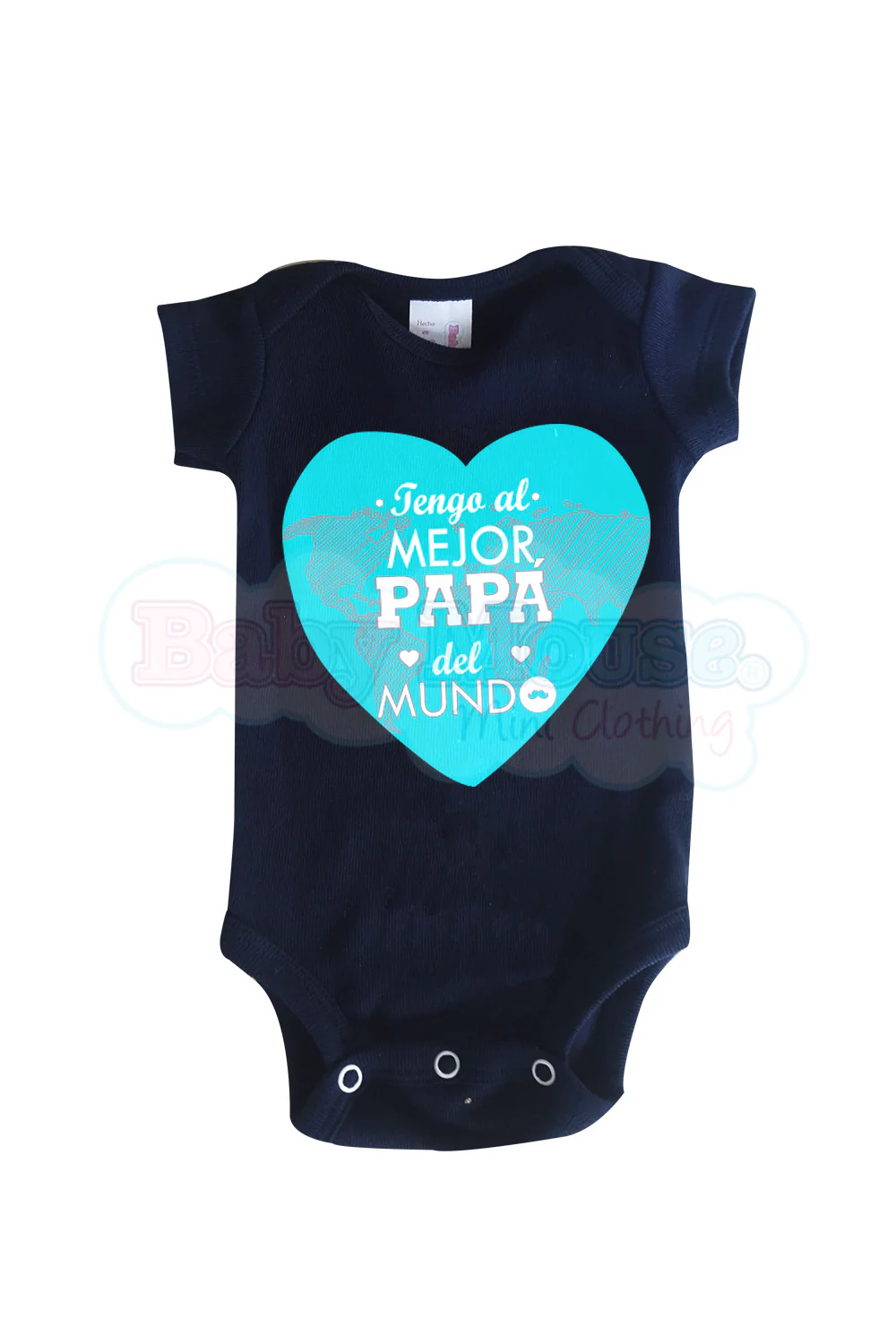 Pañalero manga corta unisex. El mejor papá del mundo