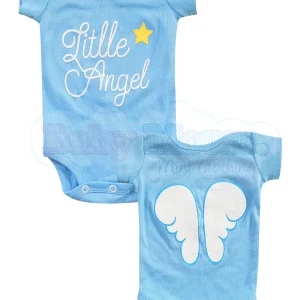 Pañalero Alas manga corta. little Angel