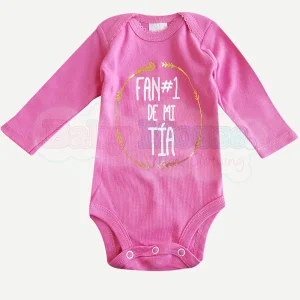 Pañalero Manga Larga Niña . Fan #1 Tía