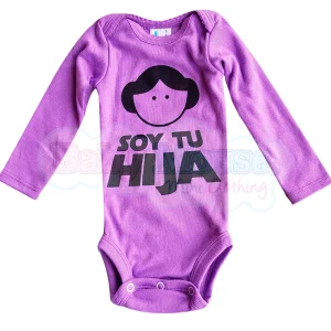 Pañalero Manga Larga niña . Soy tu hija