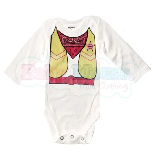 Pañalero Manga Larga Niña . Vaquera