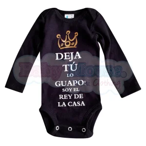 Pañalero Manga Larga . El rey de la casa