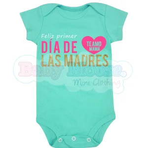 Pañalero Manga Corta Niña. Primer día mamá