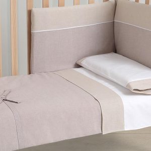 Nature juego de sábanas 120×60