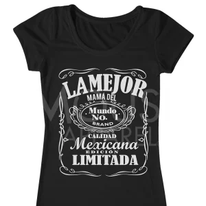 Playera dama. La mejor mamá del mundo
