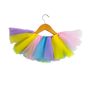 Tutú tela suave. MULTICOLOR